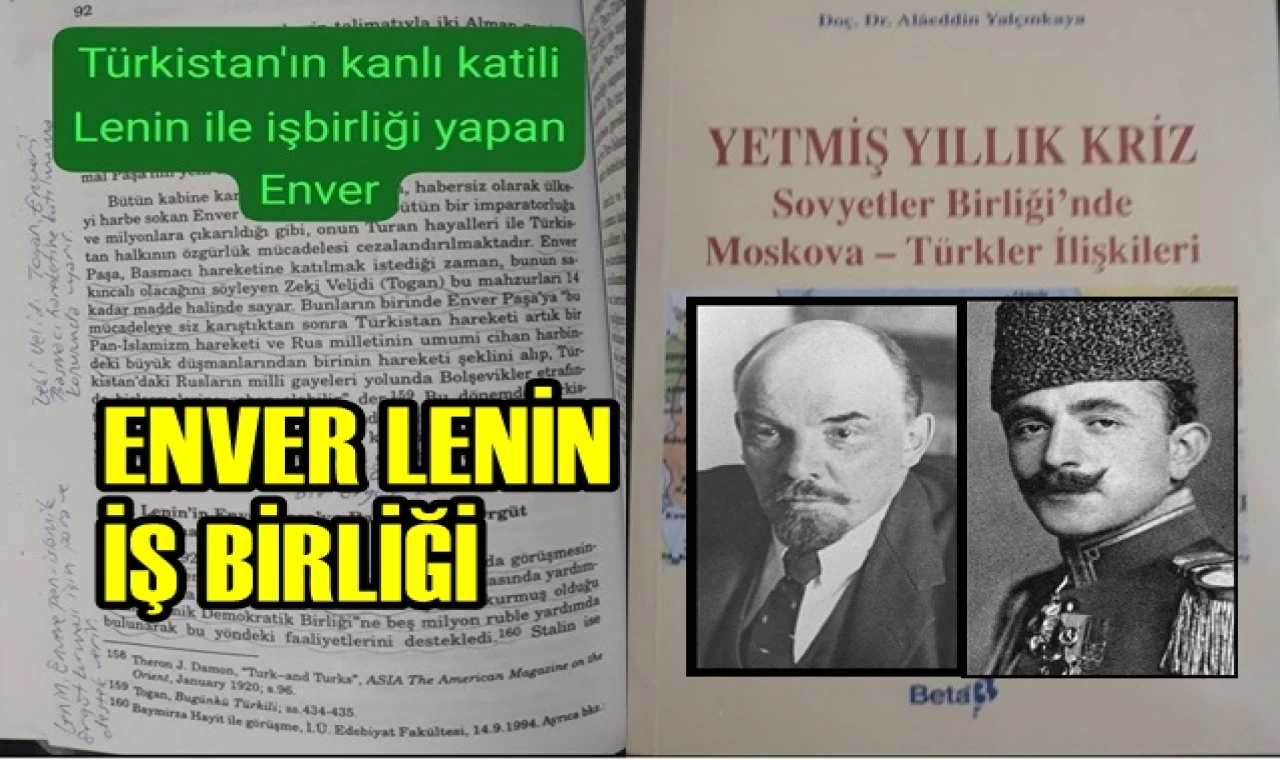 Enver Lenin iş birliği...