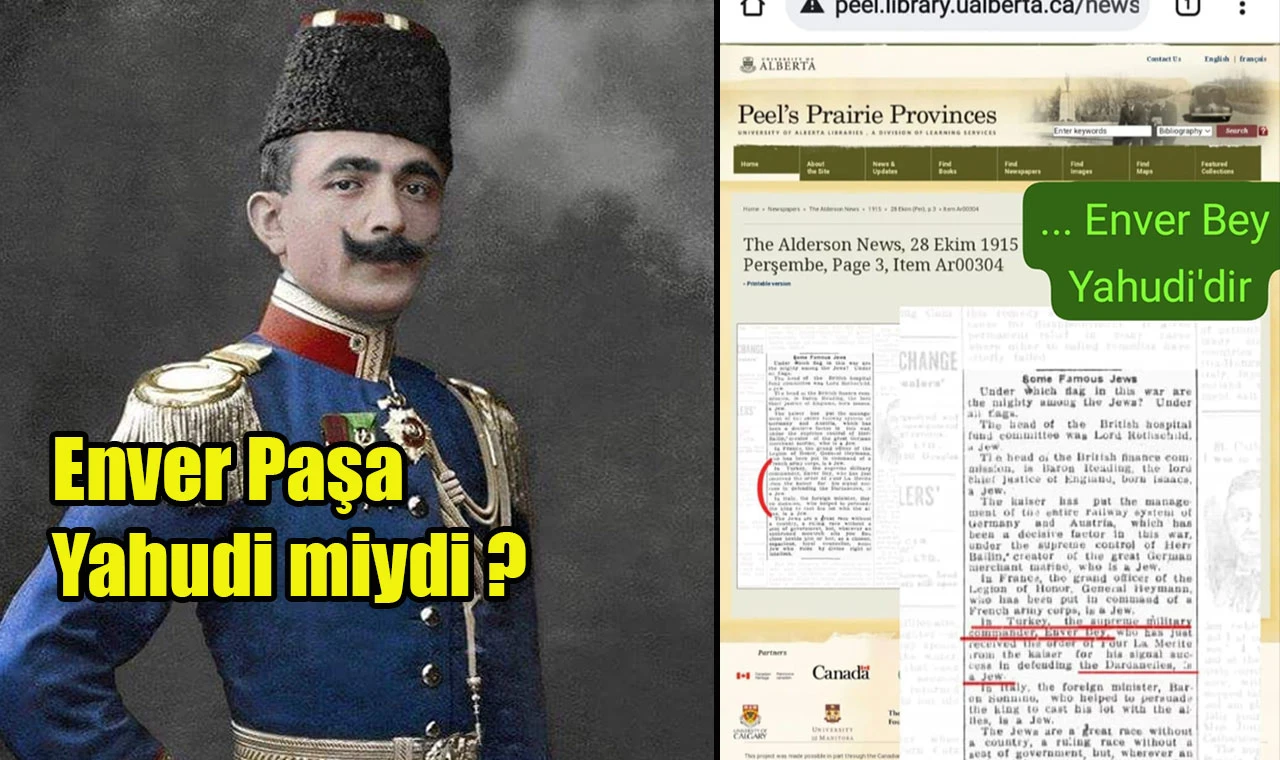 Enver Paşa Yahudi miydi?