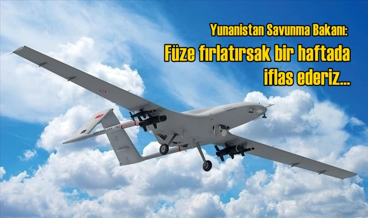 Füze fırlatırsak 1 haftada iflas ederiz!