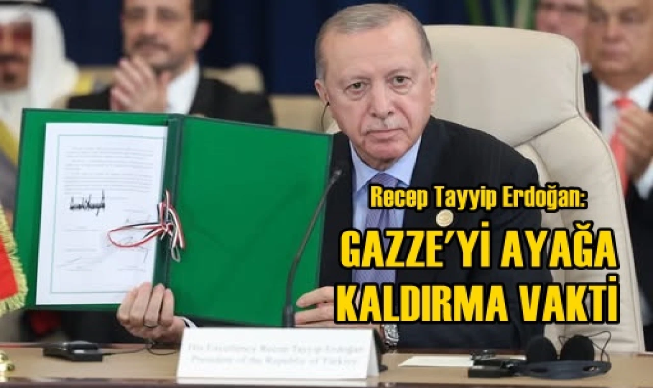 Gazze'yi ayağa kaldırma vakti!