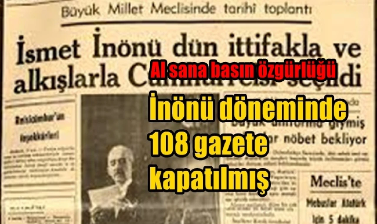 Al sana basın özgürlüğü