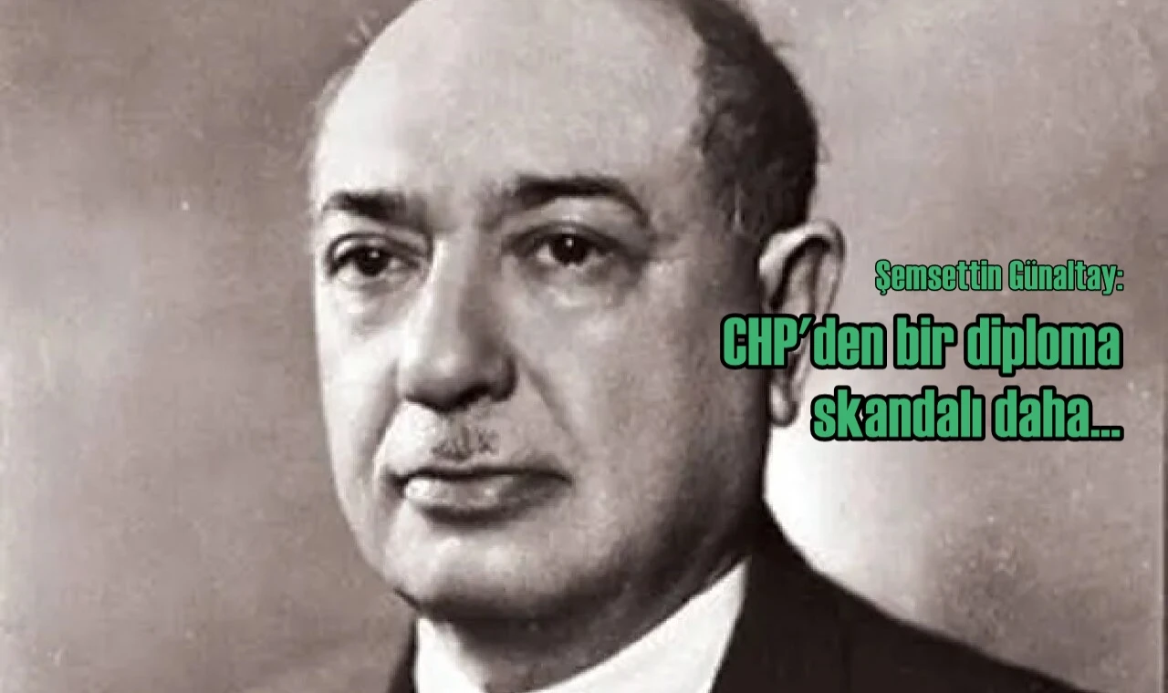 CHP'den bir diploma skandalı daha