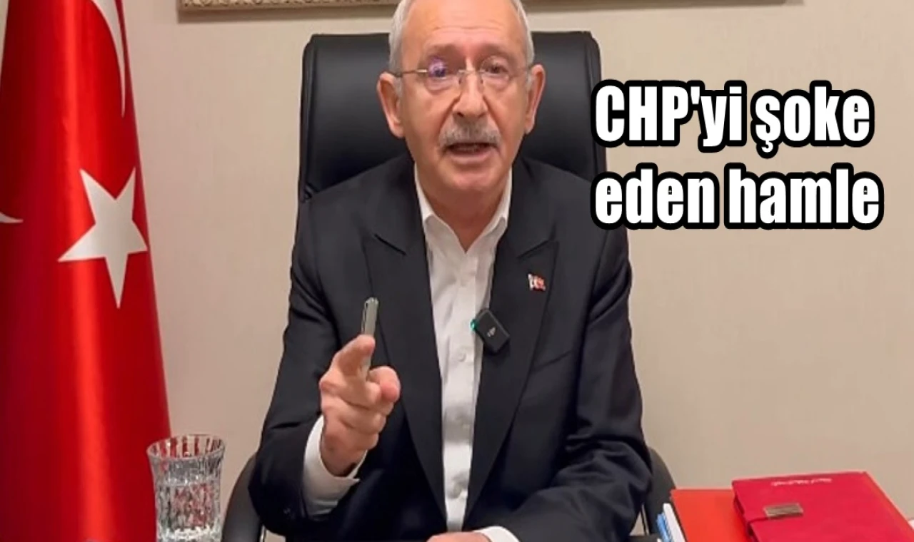 CHP'yi şoke eden hamle...