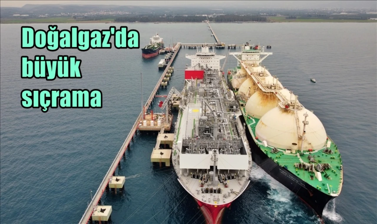 İhtiyacın yarısı LNG'den...