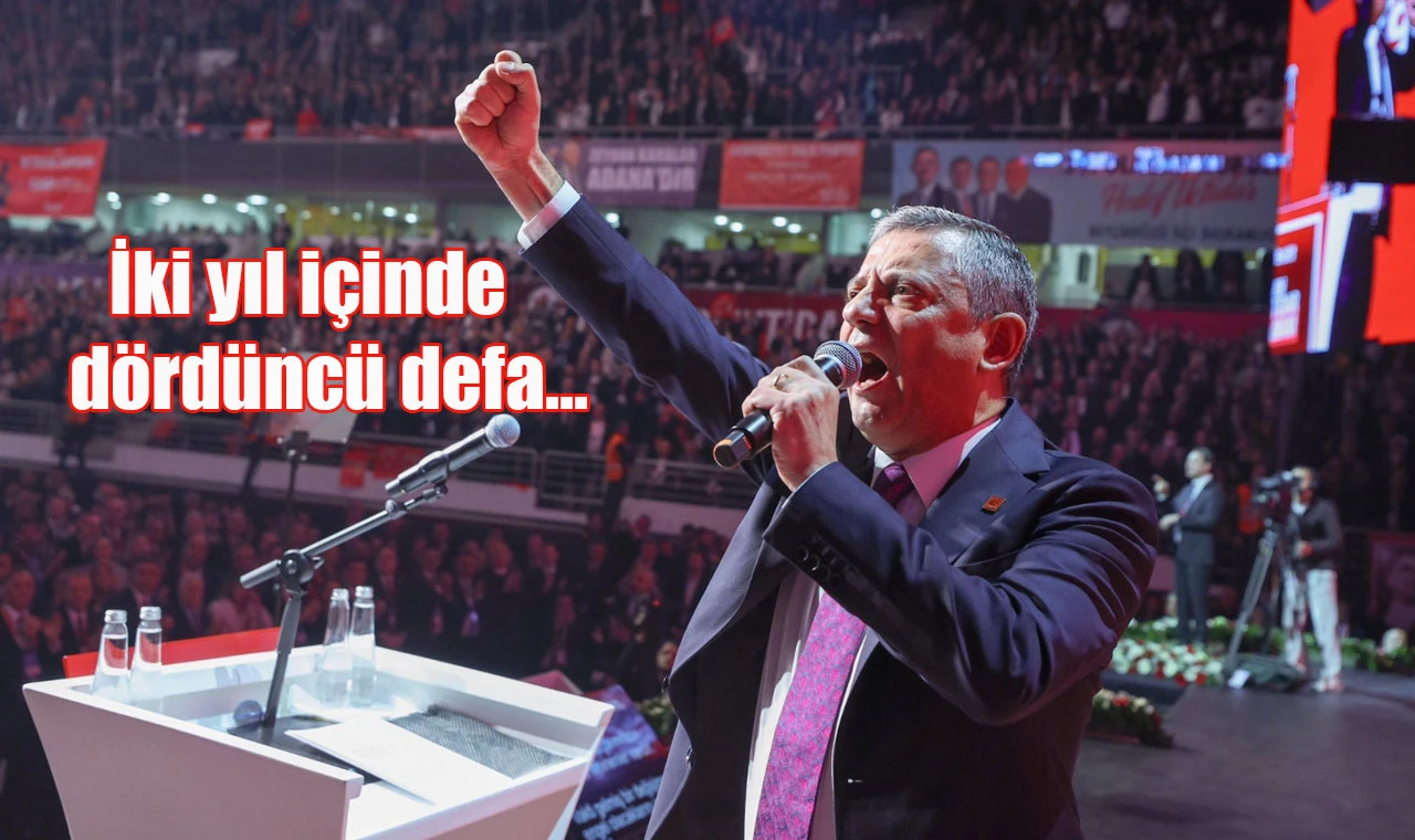 İki yıl içinde dördüncü defa...