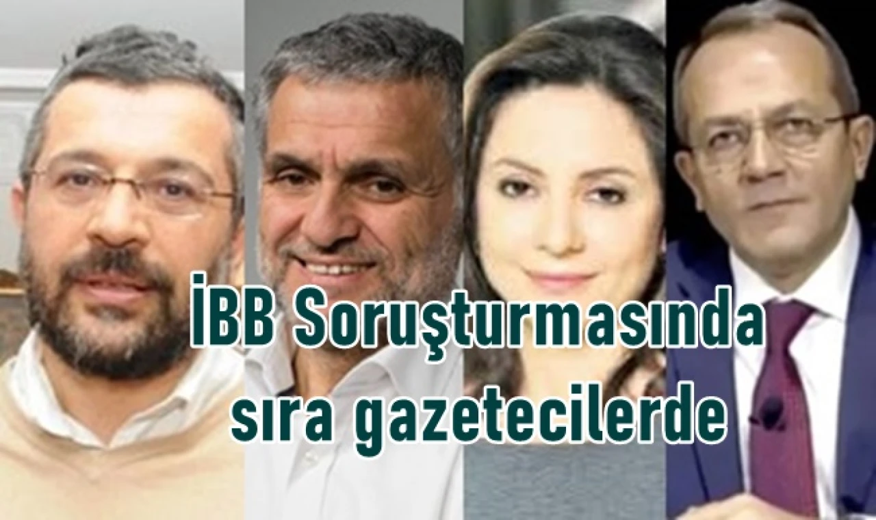 Sıra gazetecilerde...