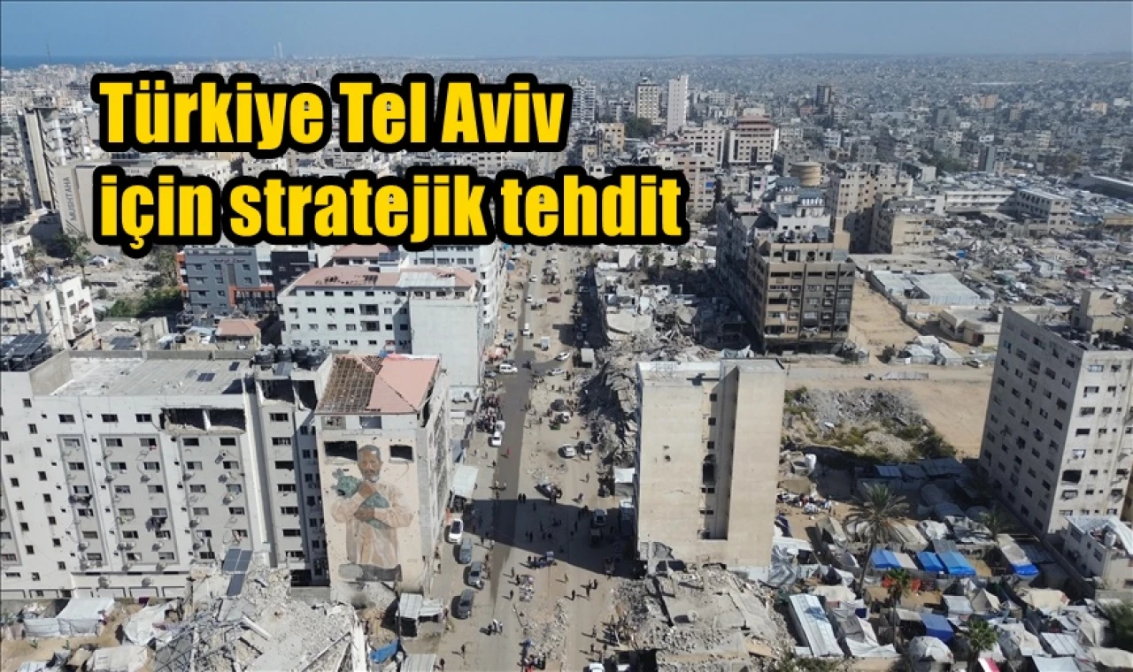 Türkiye Tel Aviv için stratejik tehdit