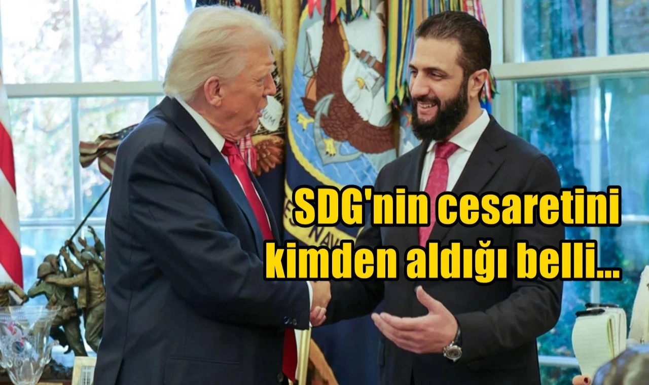 Cesaretini İsrail'den alıyor...