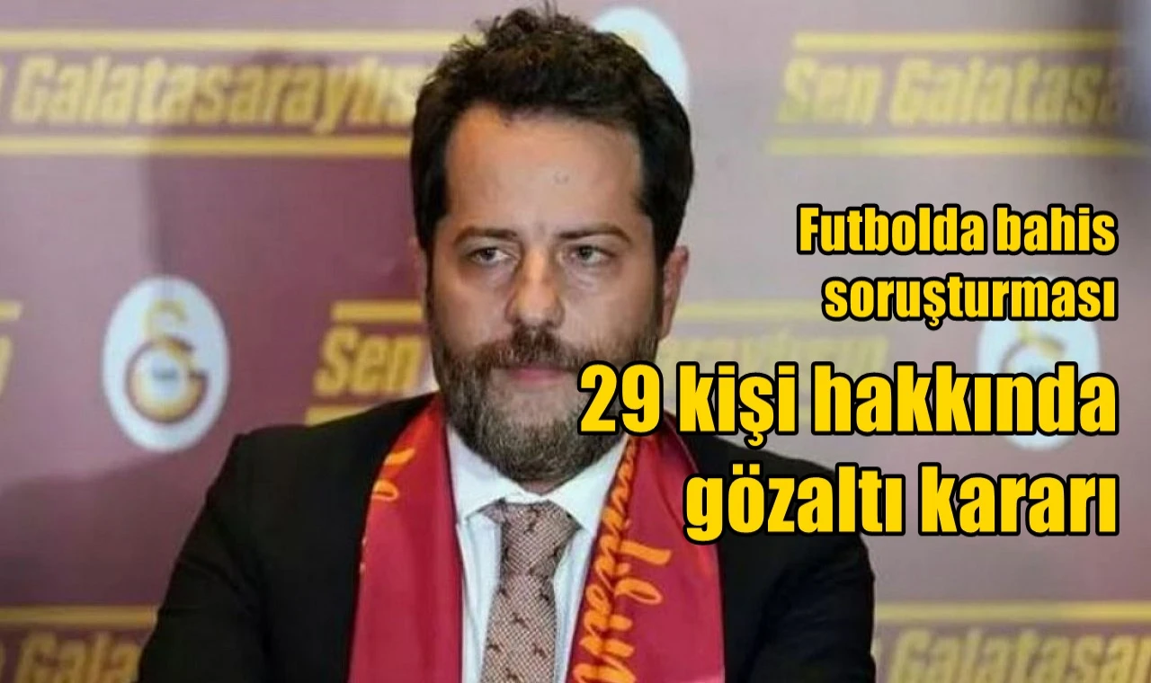Futbolda bahis soruşturması