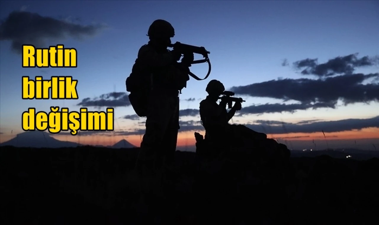 Rutin birlik  değişimi