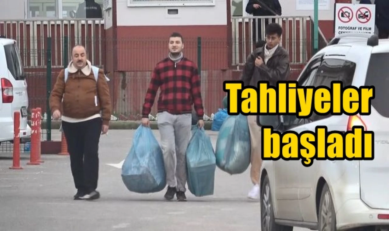 Tahliyeler başladı