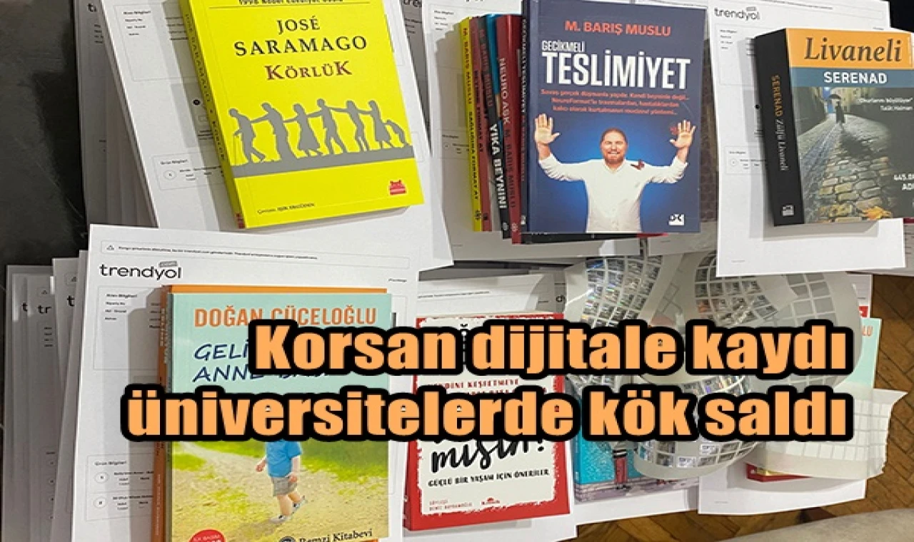 Korsan dijitale kaydı, üniversitelerde kök saldı