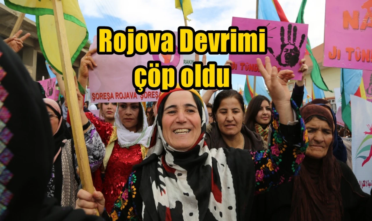 Rojova Devrimi çöp oldu