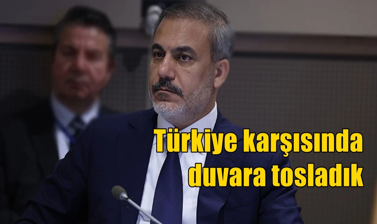 Türkiye karşısında duvara tosladık
