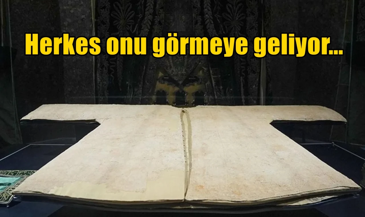 Herkes onu görmeye geliyor