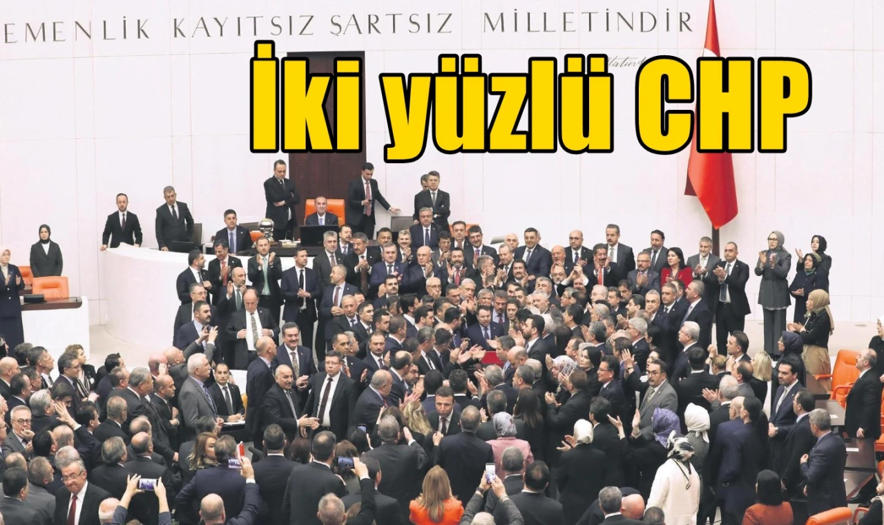 İki yüzlü CHP