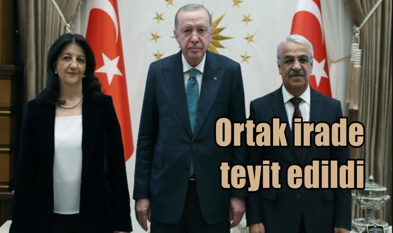 Ortak irade teyit edildi