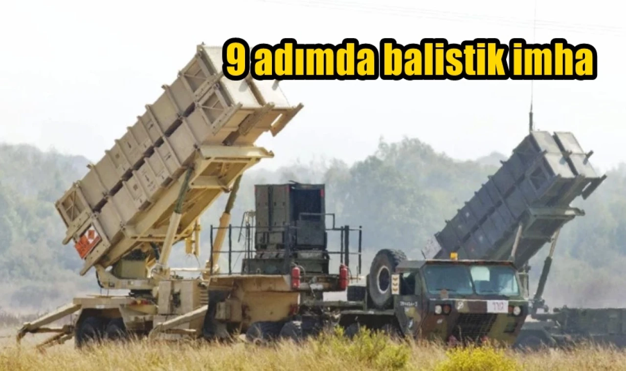 9 adımda balistik imha