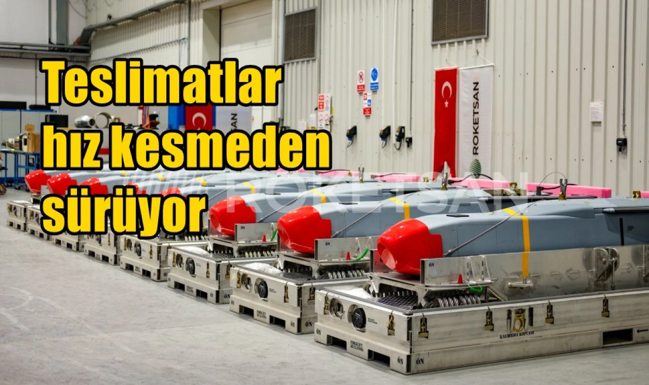 Teslimatlar hız kesmeden sürüyor