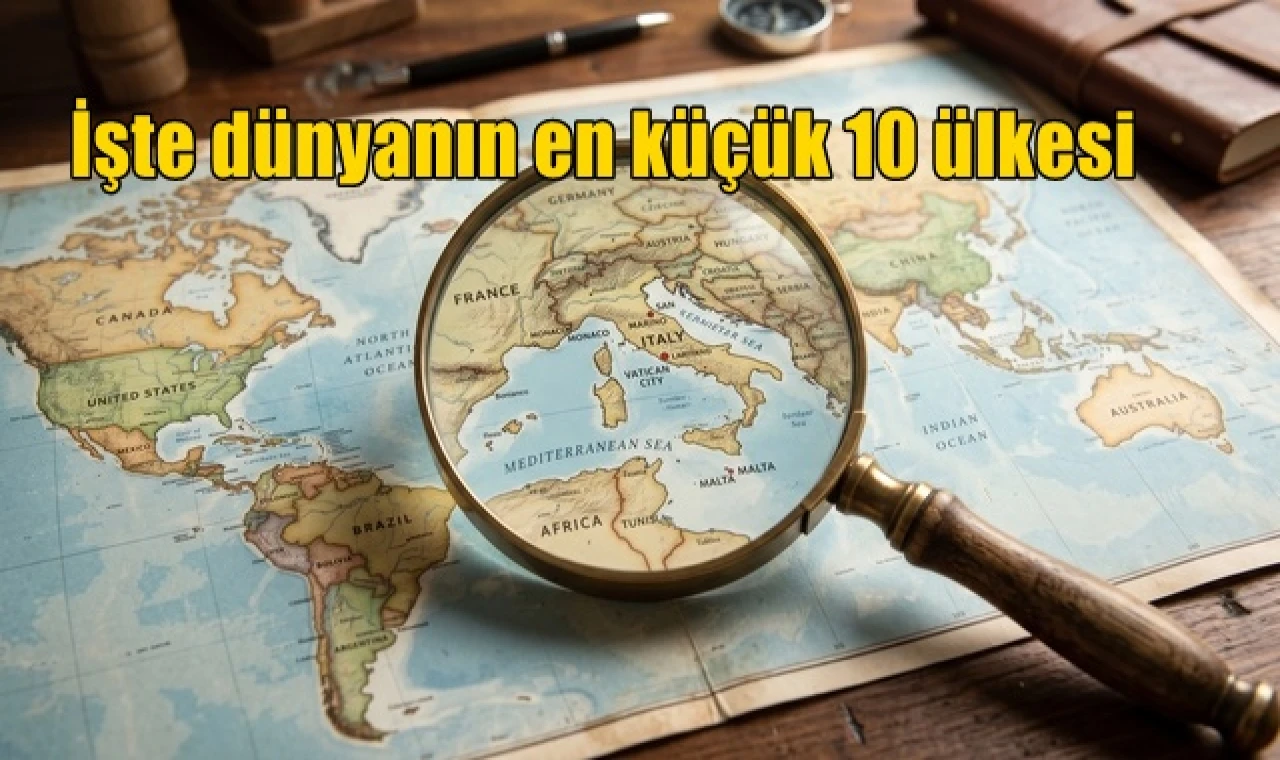 İşte dünyanın en küçük 10 ülkesi