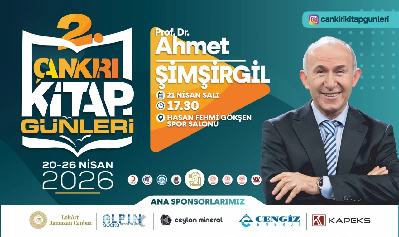 Prof.Dr. Ahmet Şimşirgil Çankırı Kitap Günleri'nde