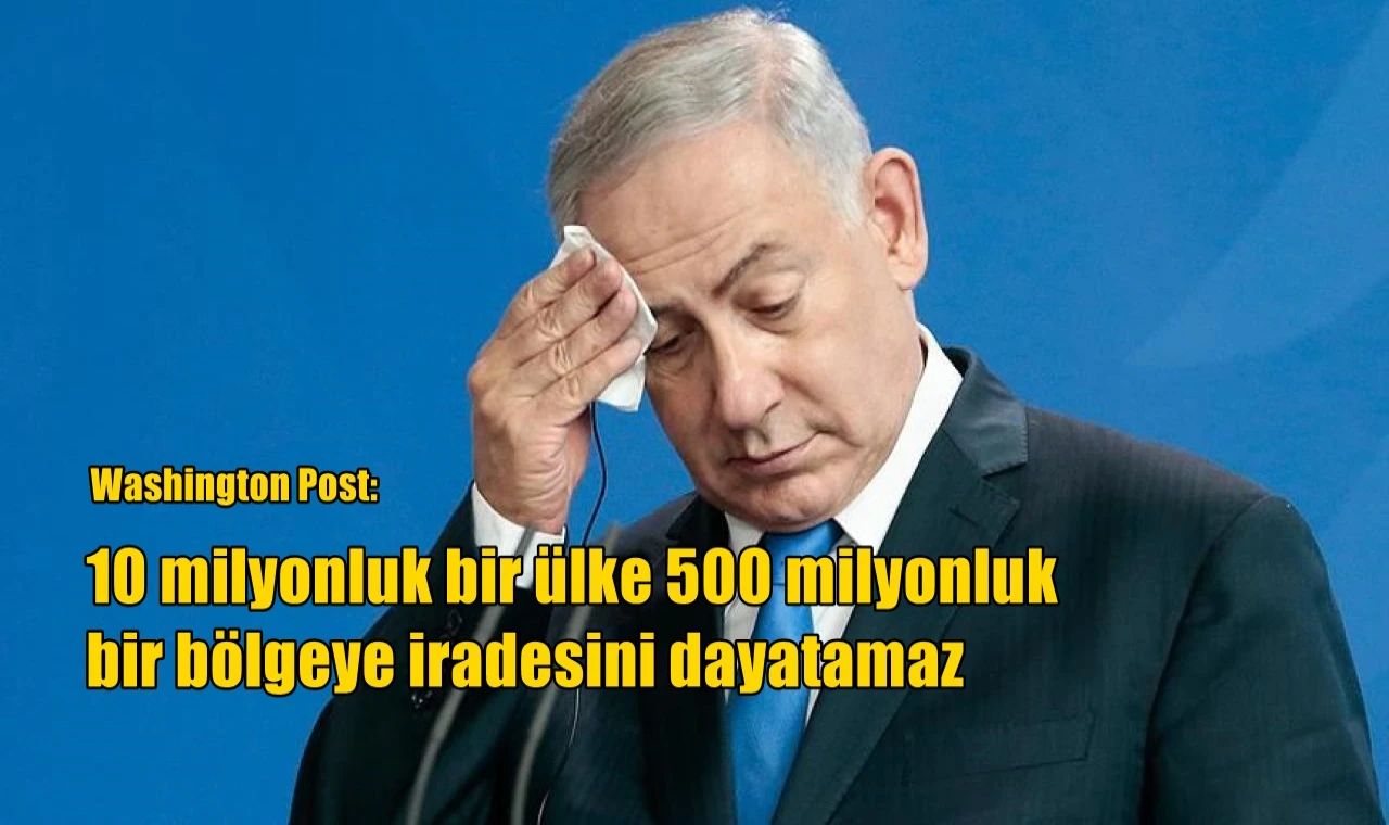 10 milyonluk bir ülke 500 milyonluk  bir bölgeye iradesini dayatamaz
