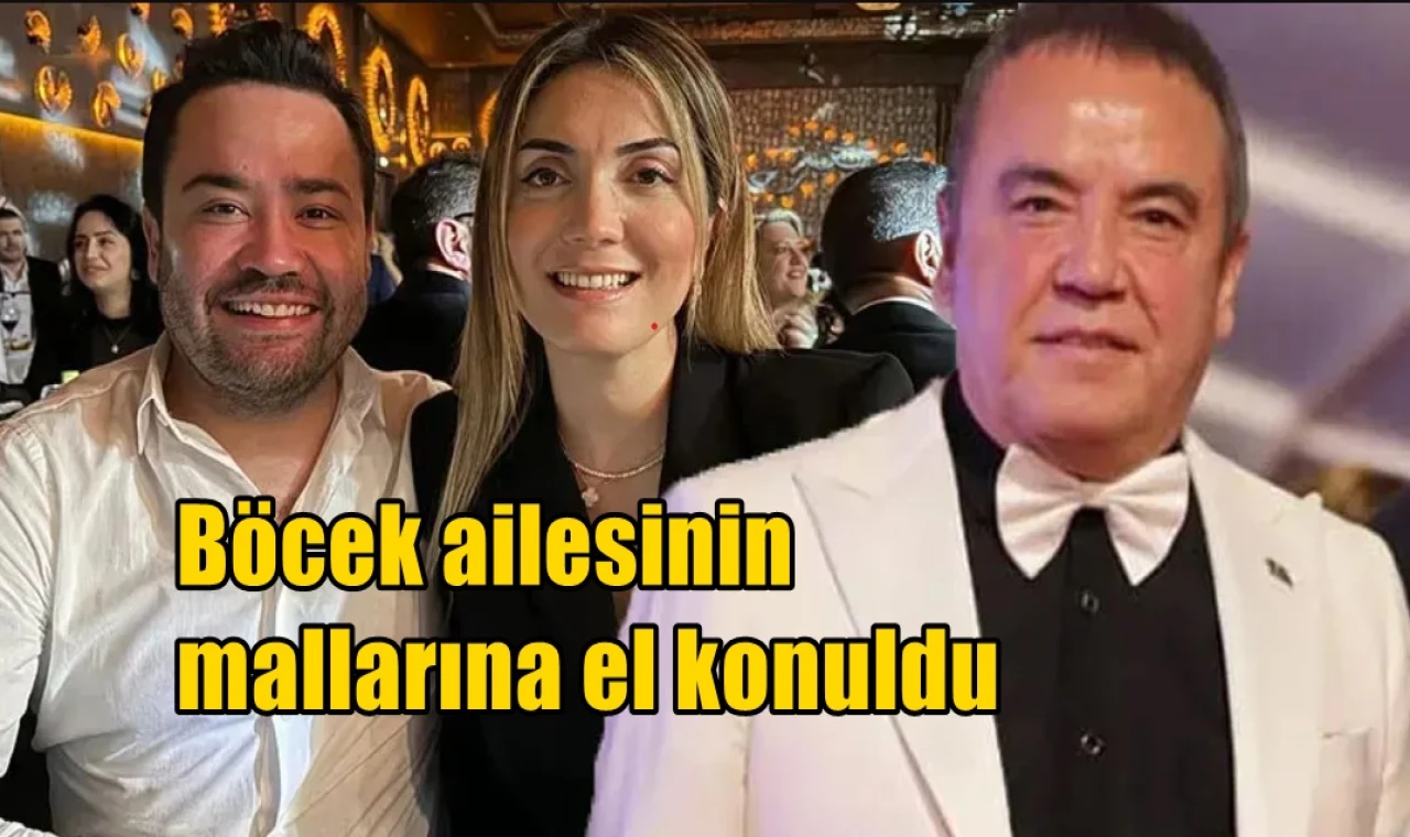 Böcek ailesinin mallarına el konuldu