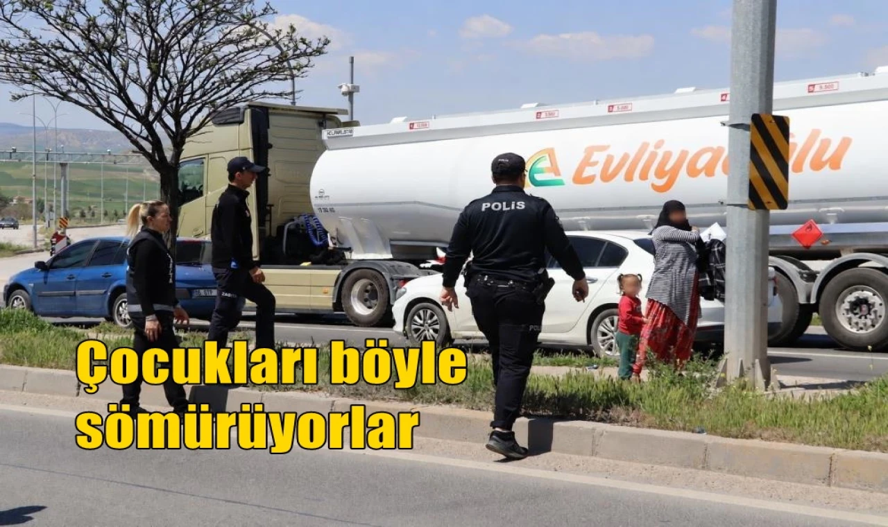 Çocukları böyle sömürüyorlar