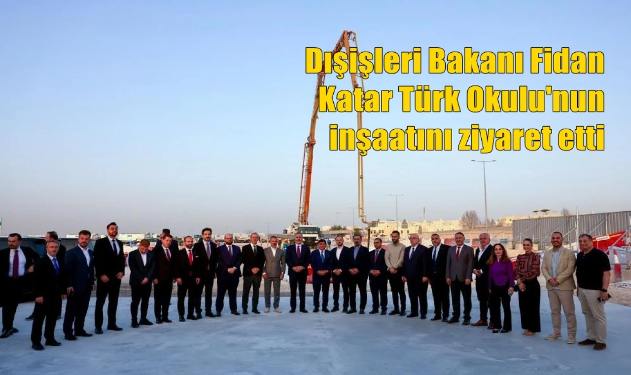 Fidan Katar Türk Okulunu ziyaret etti