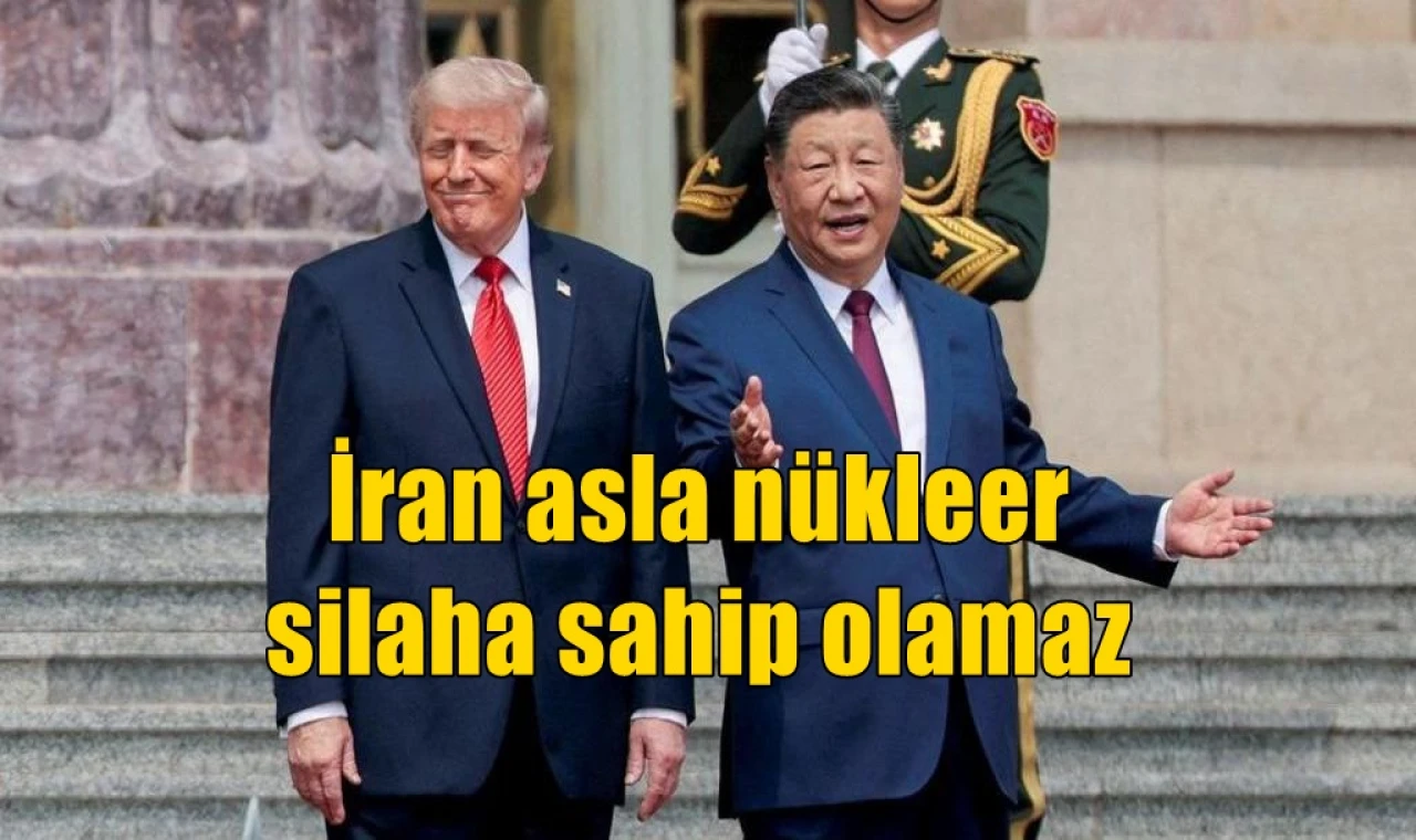 İran asla nükleer silaha sahip olamaz