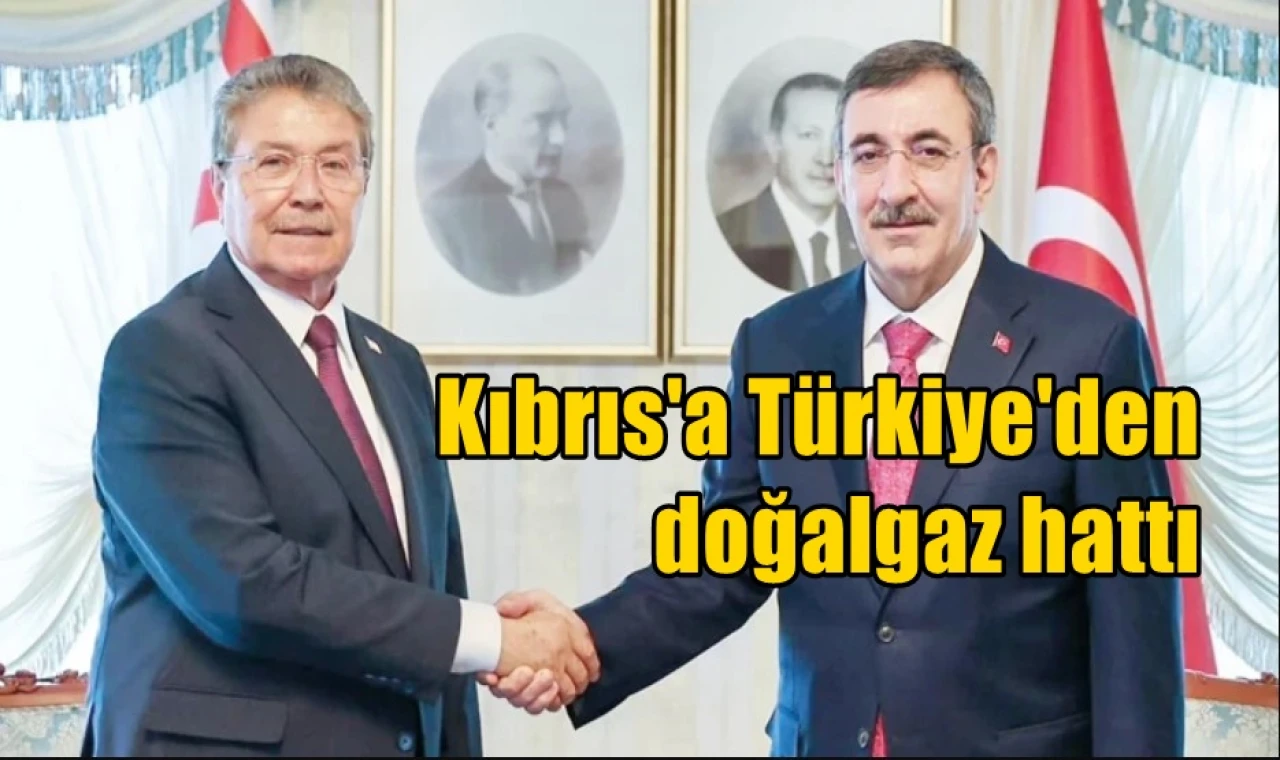Kıbrıs'a Türkiye'den doğalgaz hattı