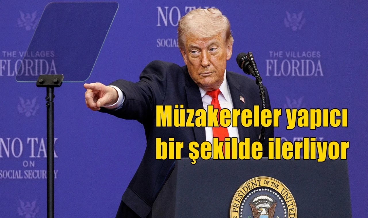Müzakereler yapıcı bir şekilde ilerliyor