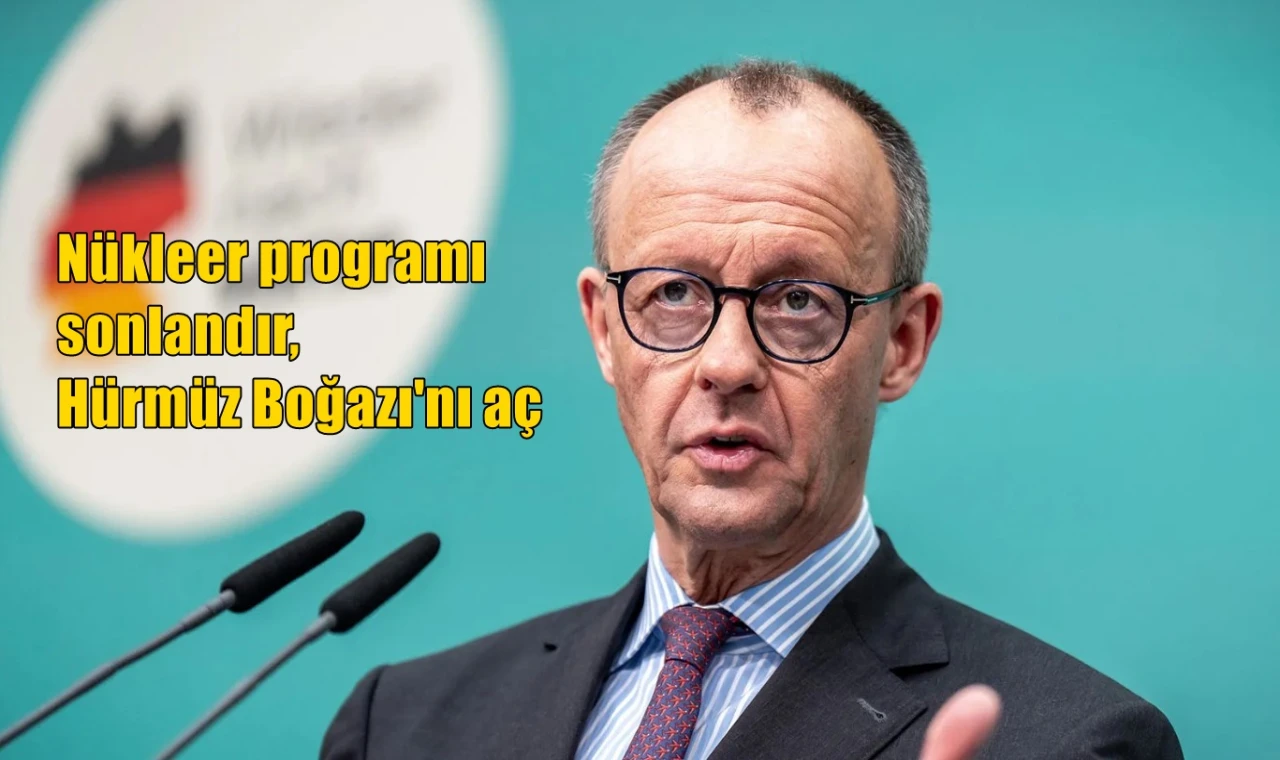 Nükleer programı sonlandır, Hürmüz'ü aç!