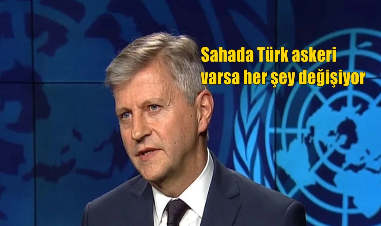 Sahada Türk askeri varsa her şey değişiyor