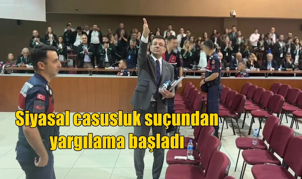 Siyasal casusluk suçundan yargılama başladı