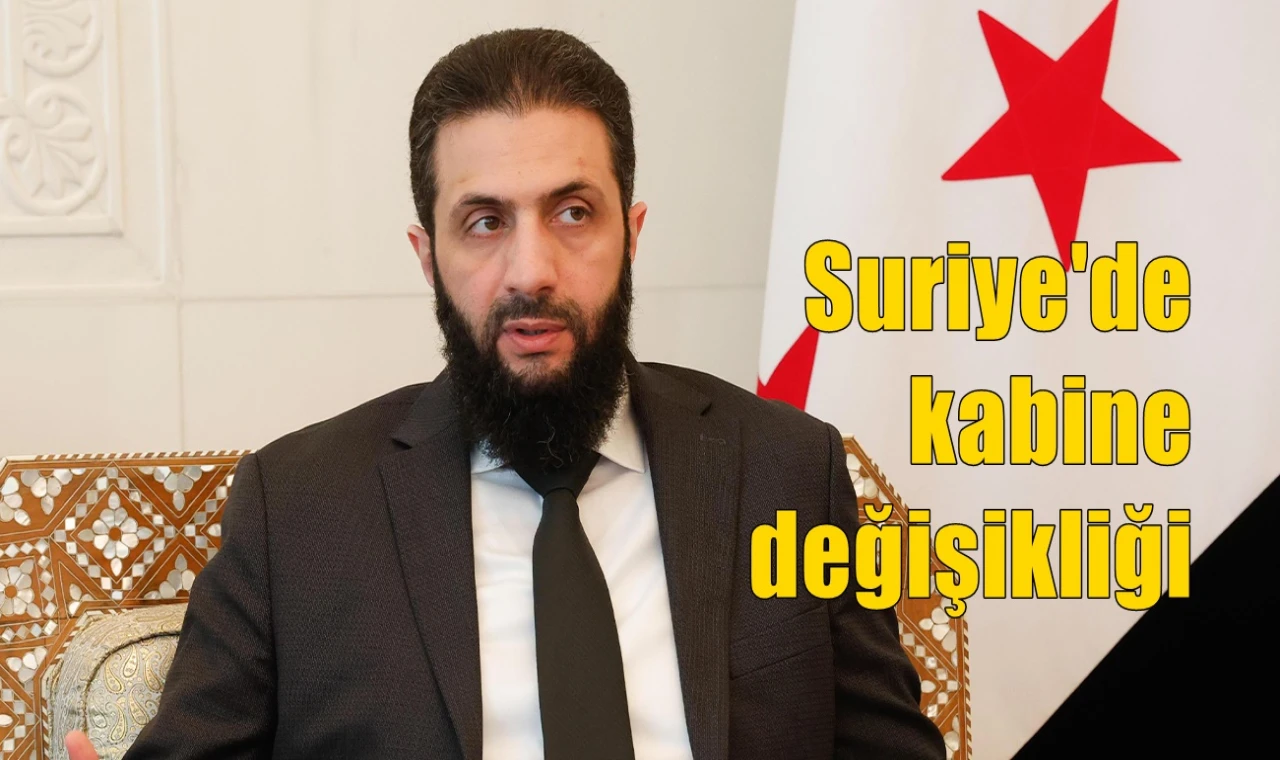 Suriye'de kabine değişikliği