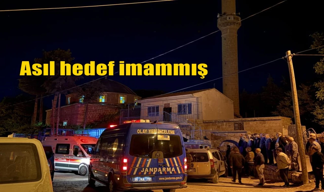 Asıl hedef imammış