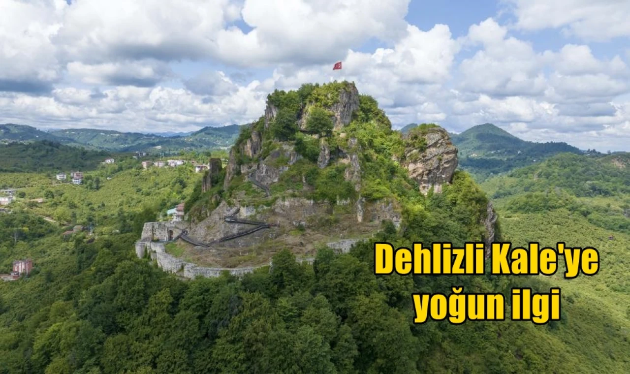 Dehlizli Kale'ye yoğun ilgi