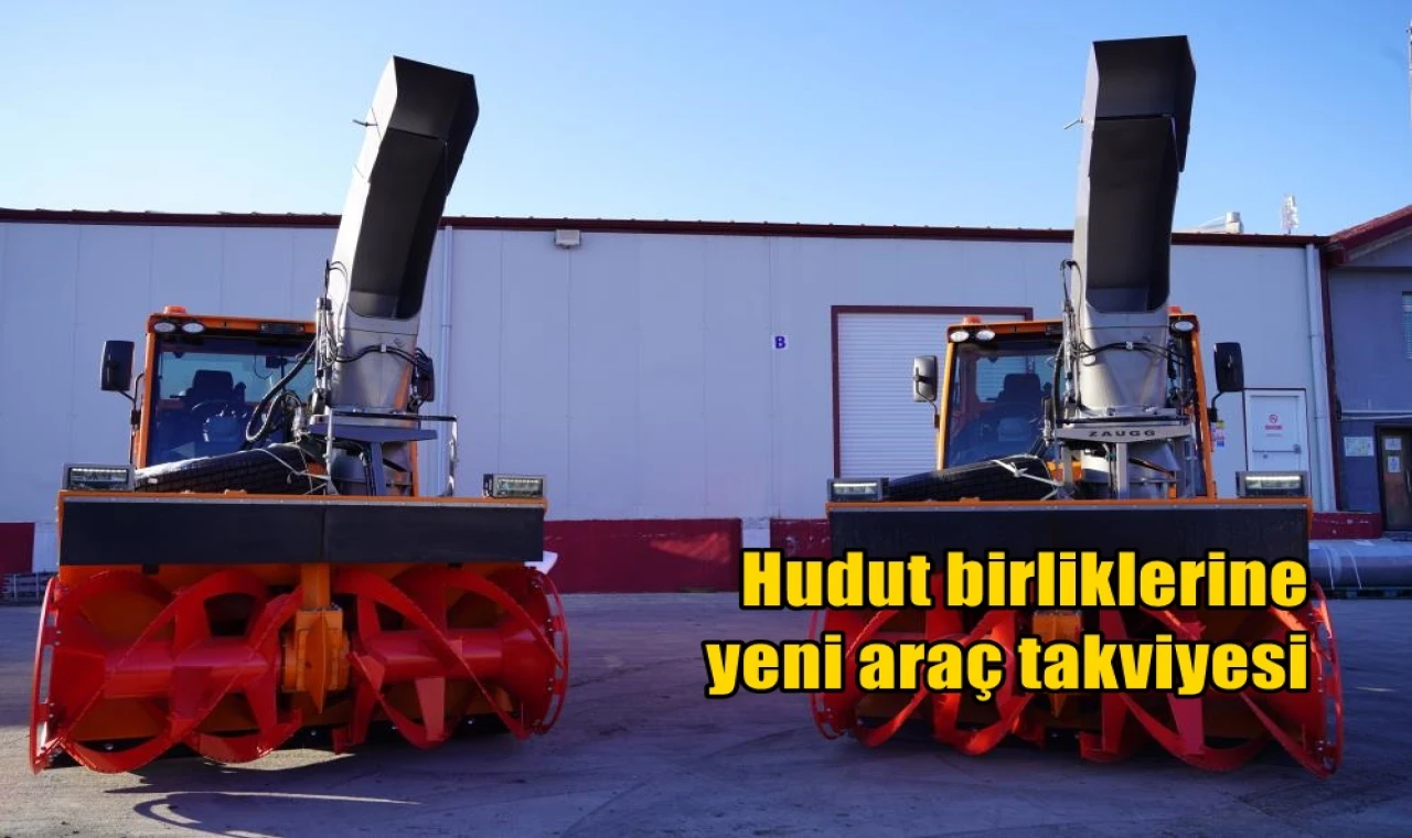 Hudut birliklerine yeni araç takviyesi