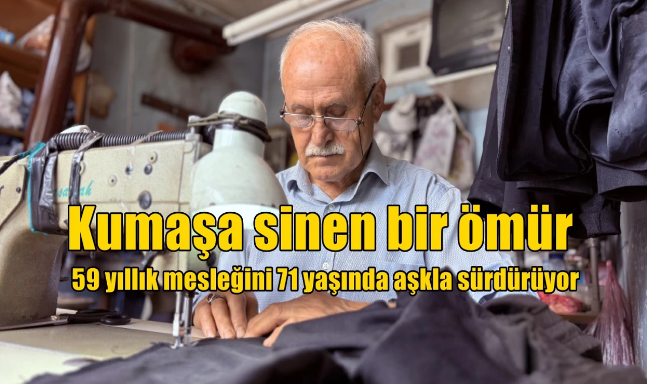 Kumaşa sinen bir ömür