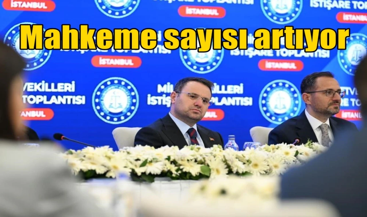Mahkeme sayısı artıyor