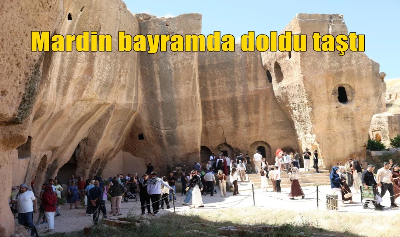 Mardin bayramda doldu taştı