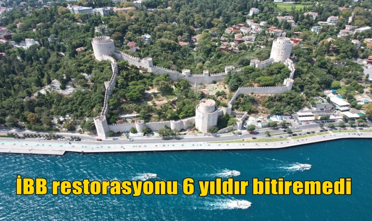 İBB restorasyonu 6 yıldır bitiremedi