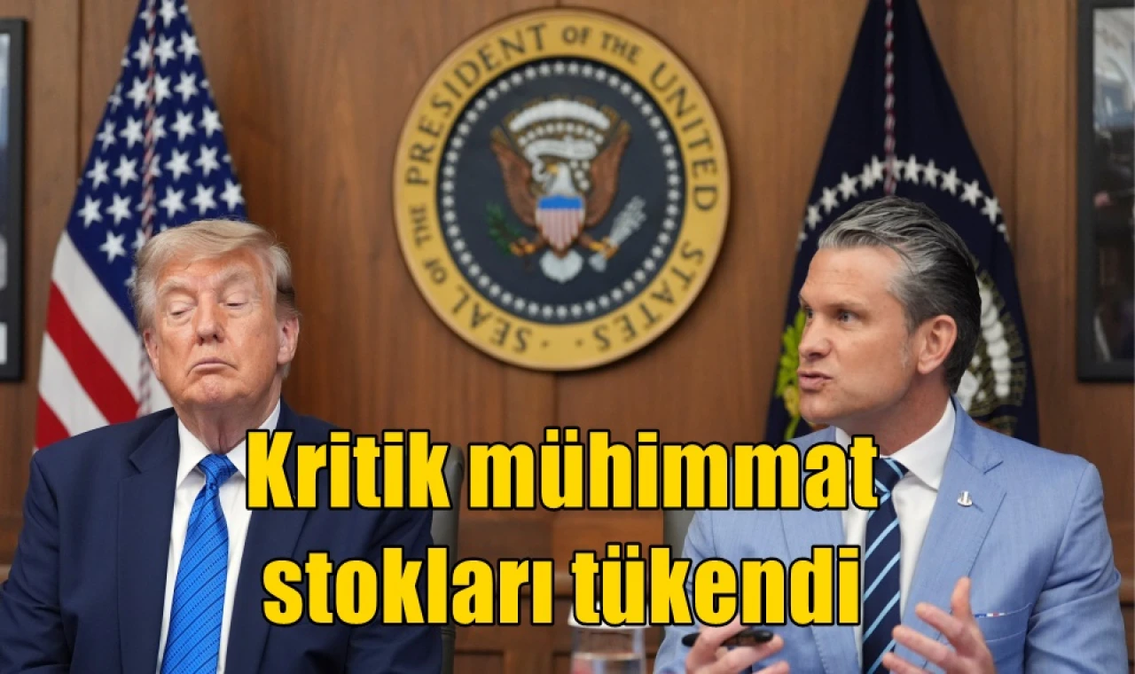 Kritik mühimmat stokları tükendi