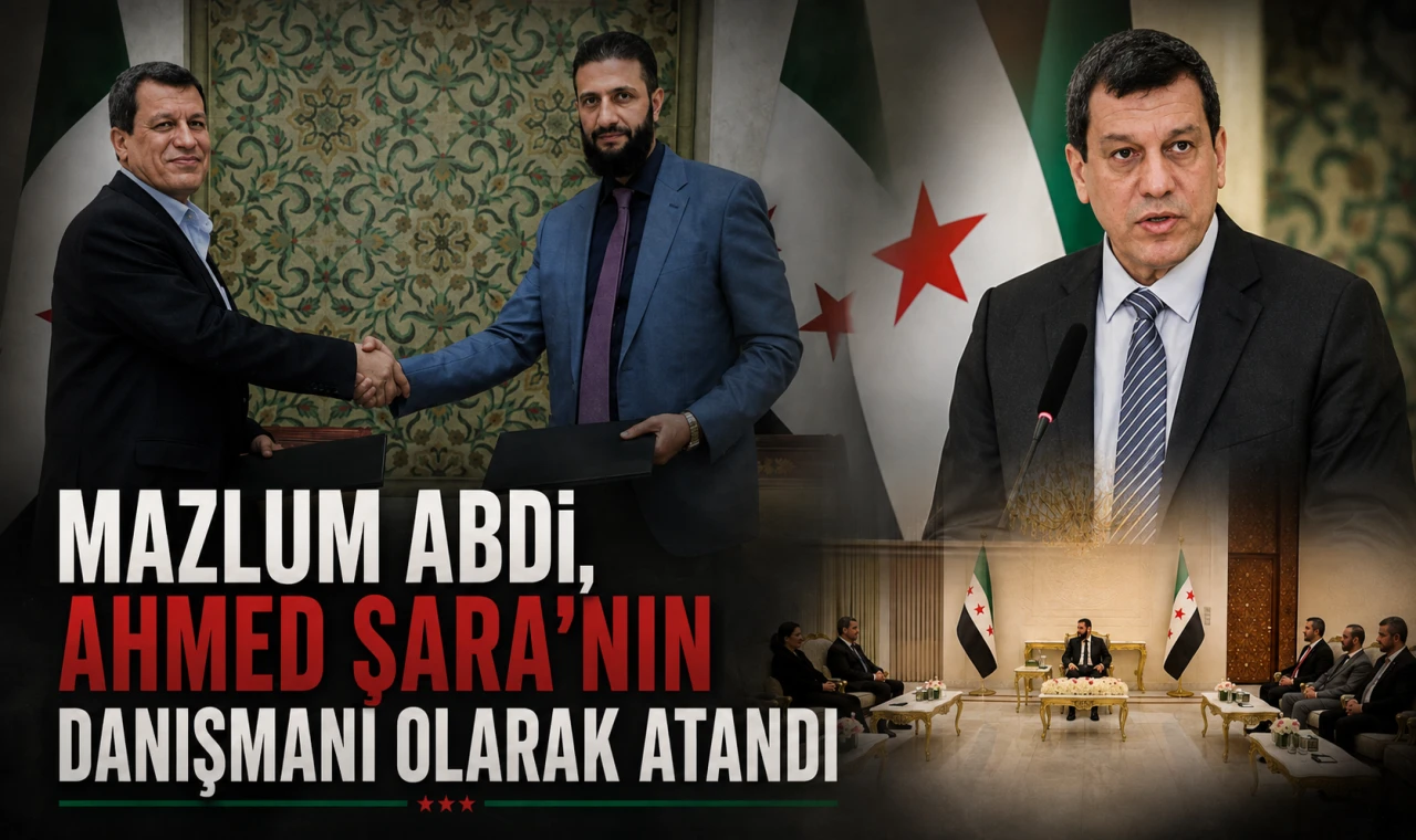 Mazlum Abdi, Ahmed Şara’nın Danışmanı olarak atandı
