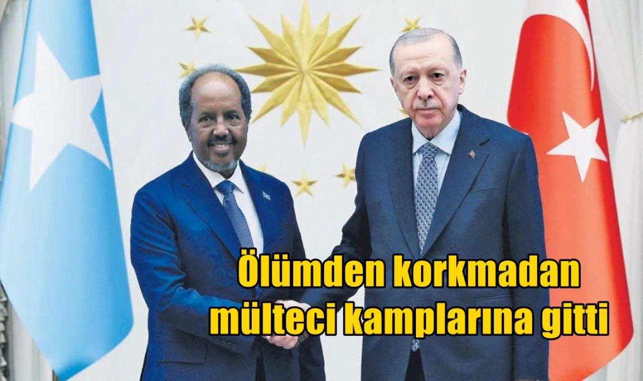 Ölümden korkmadan mülteci kamplarına gitti