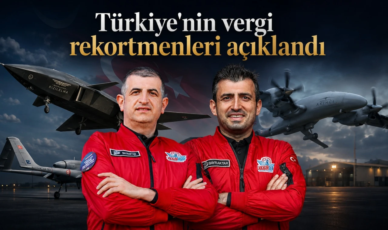 Türkiye'nin vergi rekortmenleri açıklandı