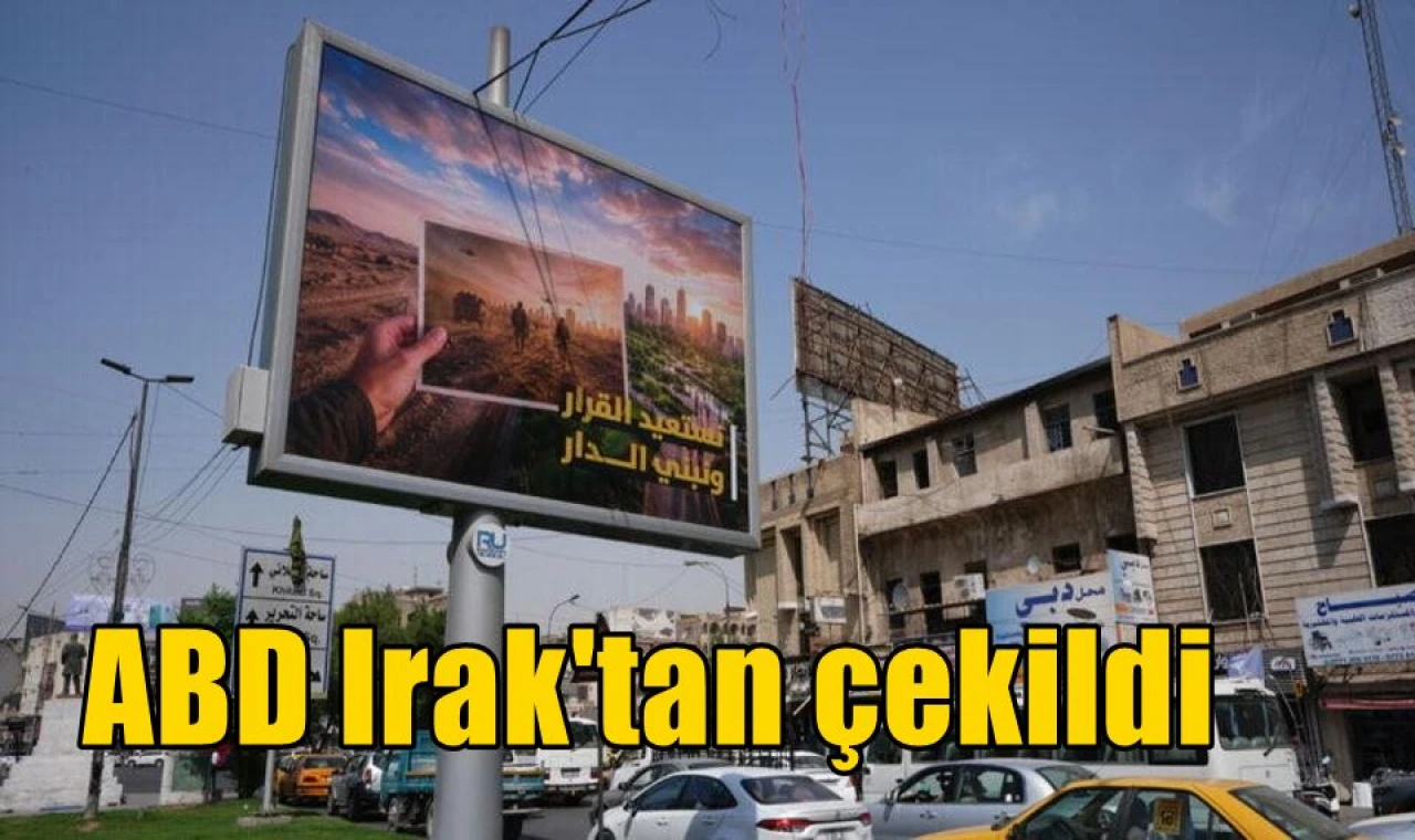 ABD Irak'tan çekildi