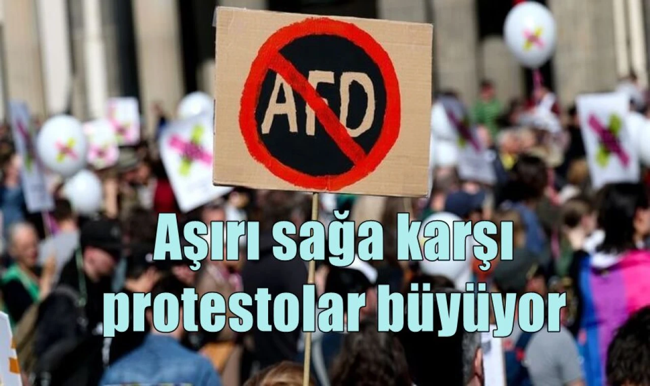 Aşırı sağa karşı protestolar büyüyor