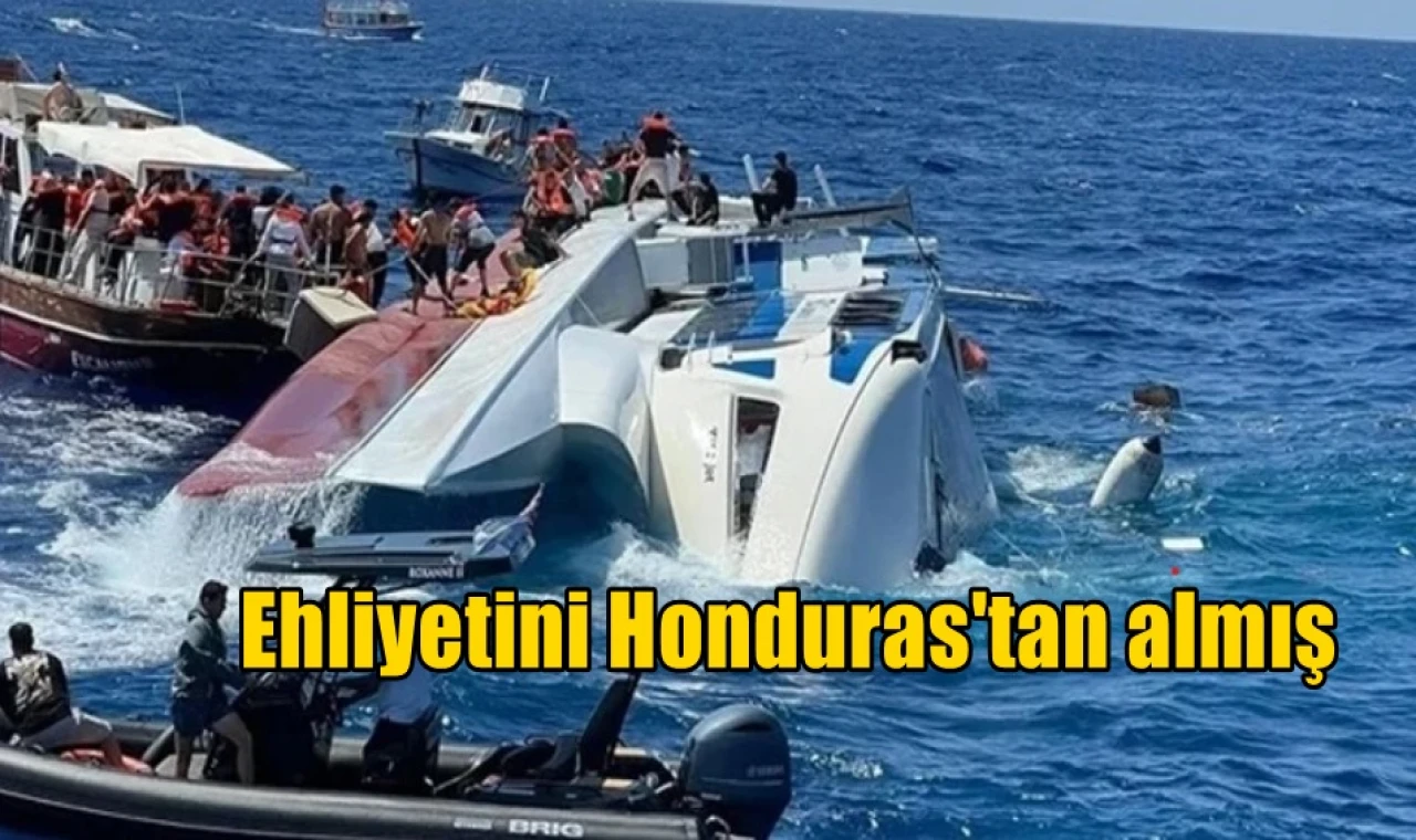 Ehliyetini Honduras'tan almış